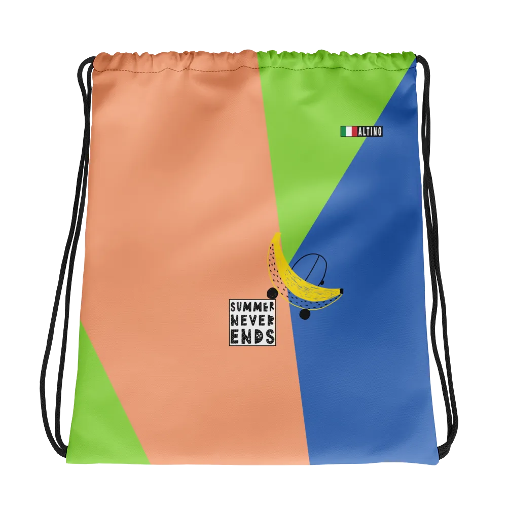 #32bb6ea0 - Blueberry Green Apple Orange Cream - ALTINO Draw String Bag