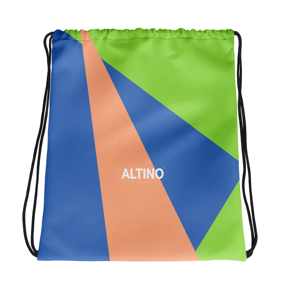 #32bb6ea0 - Blueberry Green Apple Orange Cream - ALTINO Draw String Bag