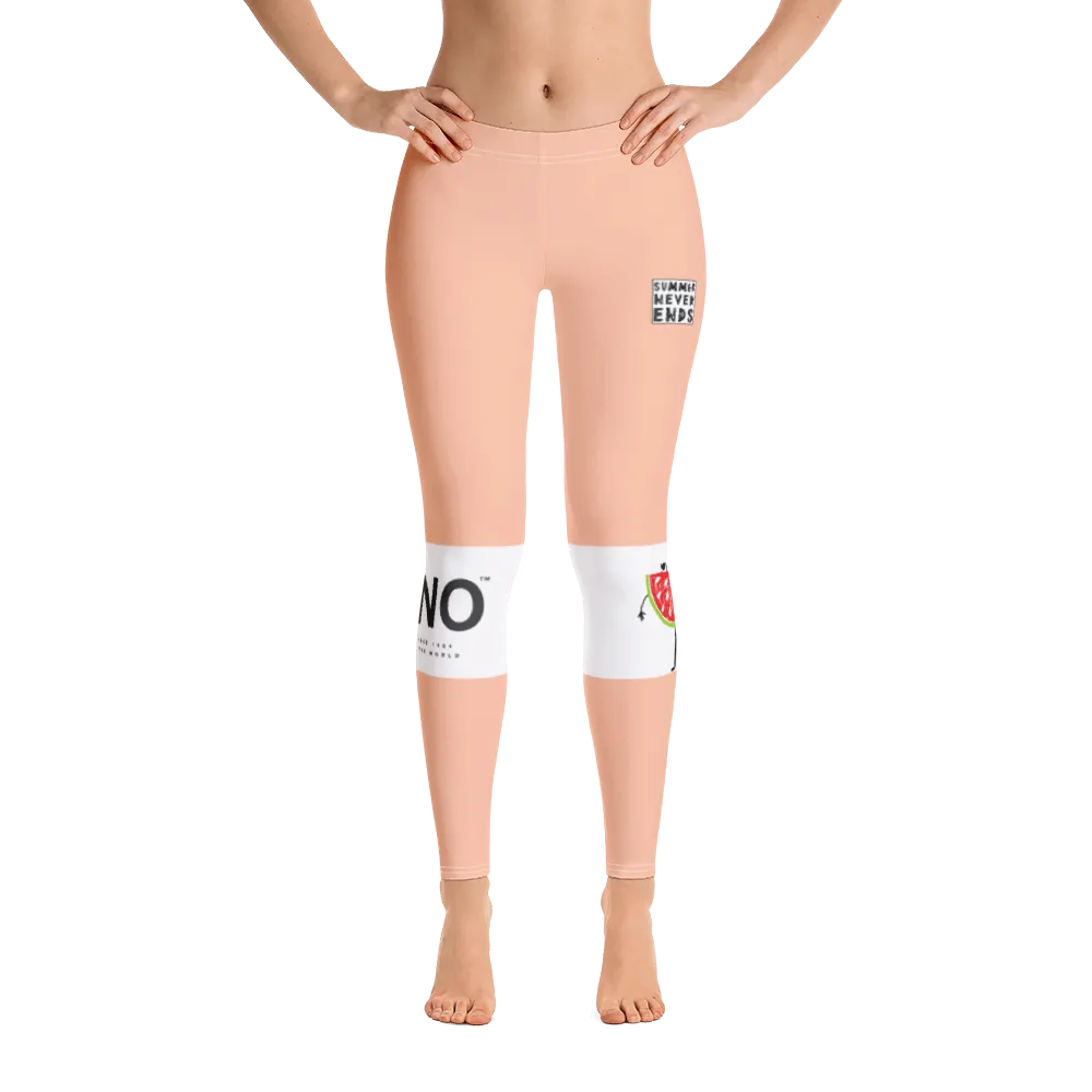 #341324b0 - Peach - ALTINO Leggings - Summer Never Ends Collection