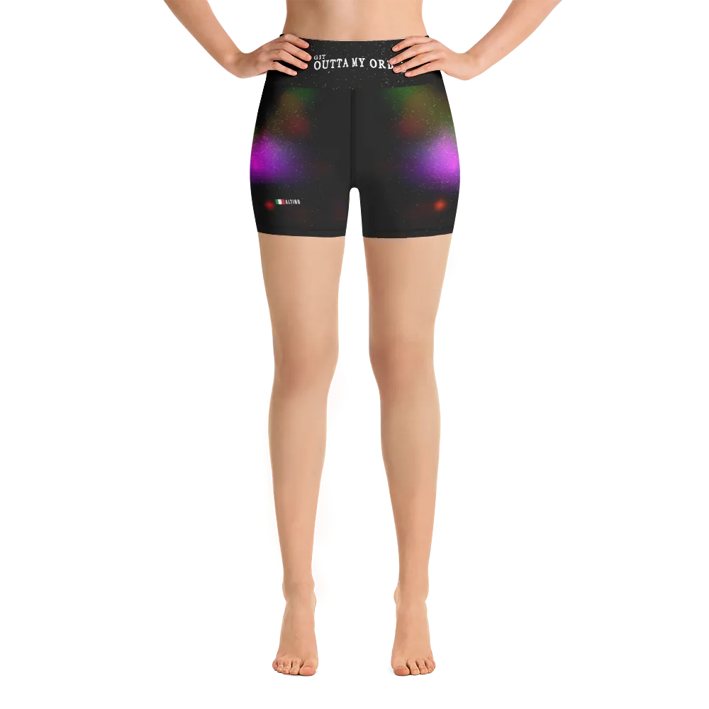 #34820c80 - Gritty Girl Orb 647016 - ALTINO Yoga Shorts - Gritty Girl Collection
