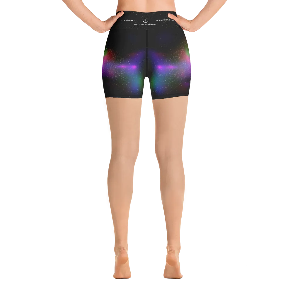 #34820c80 - Gritty Girl Orb 647016 - ALTINO Yoga Shorts - Gritty Girl Collection