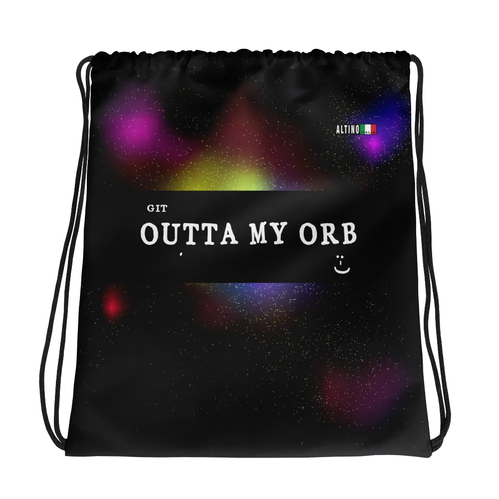 #515e67a0 - Gritty Girl Orb 996816 - ALTINO Draw String Bag - Gritty Girl Collection