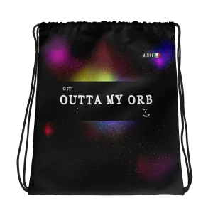 #515e67a0 - Gritty Girl Orb 996816 - ALTINO Draw String Bag - Gritty Girl Collection
