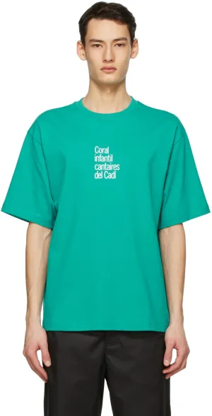 Acne Studios Blue Dizonord Edition 'Coral Infantil' T-Shirt