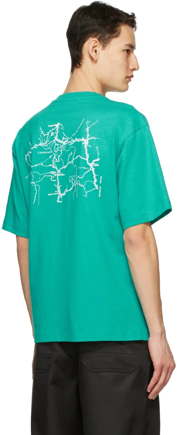 Acne Studios Blue Dizonord Edition 'Coral Infantil' T-Shirt