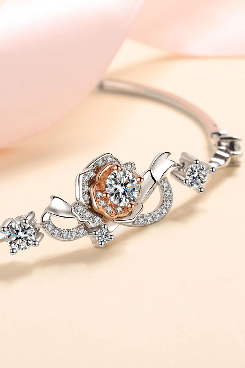 *APP EXCLUSIVE* 925 Sterling Silver Moissanite Bracelet