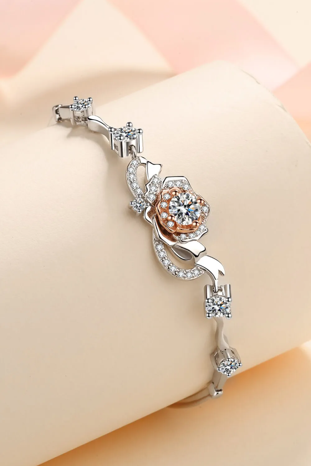 *APP EXCLUSIVE* 925 Sterling Silver Moissanite Bracelet