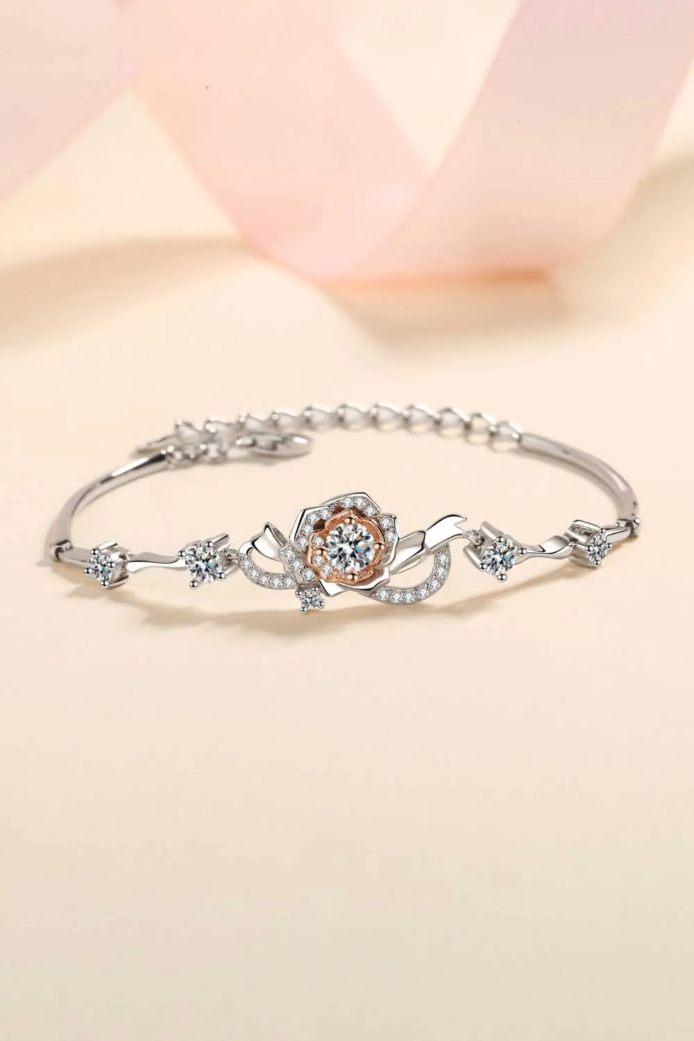 *APP EXCLUSIVE* 925 Sterling Silver Moissanite Bracelet
