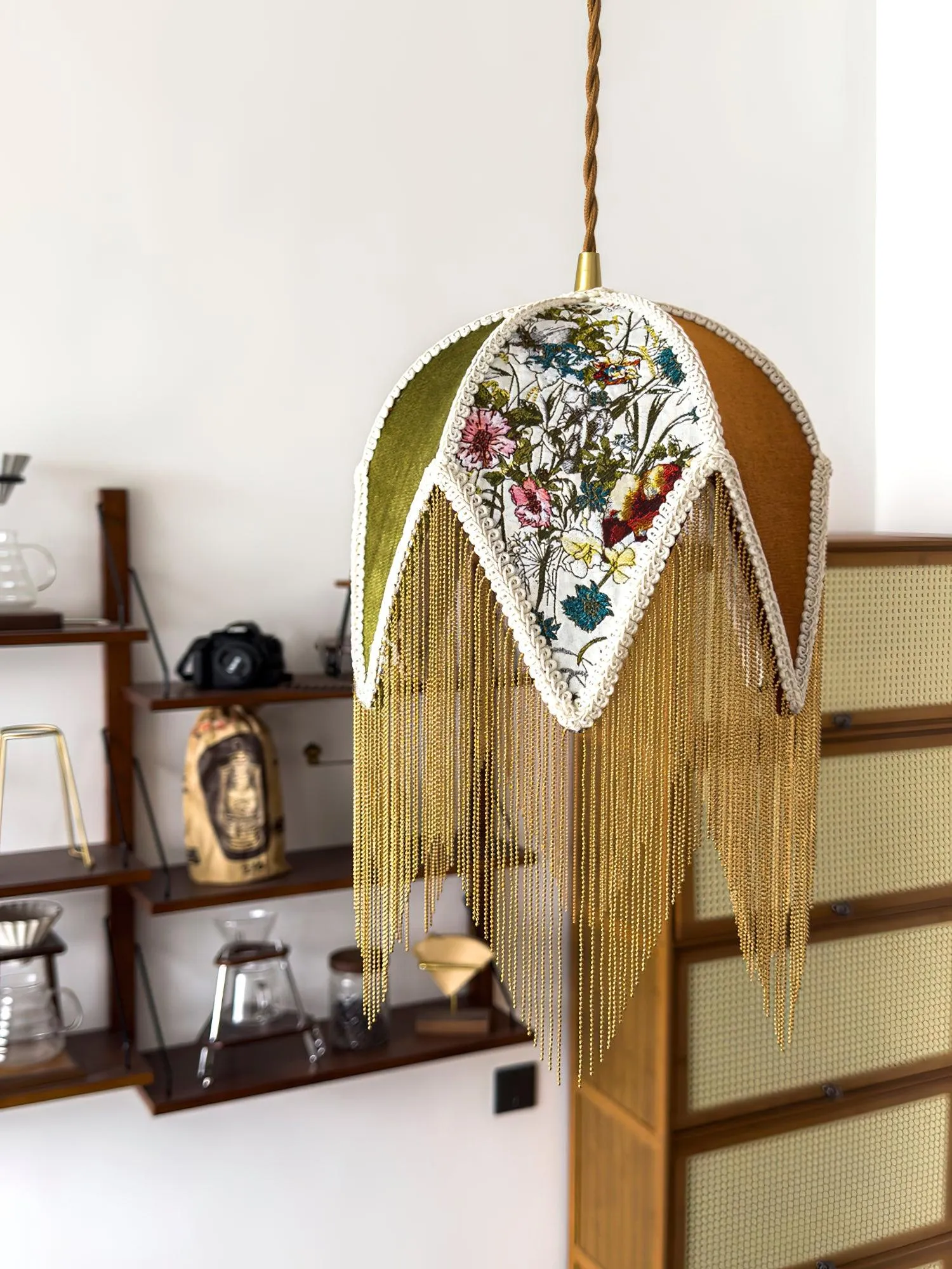Bette Fringed Pendant Lamp