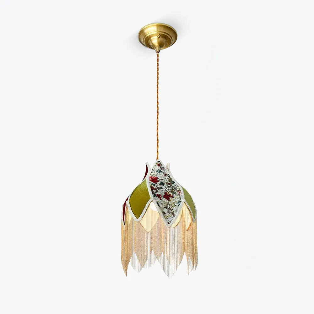 Bette Fringed Pendant Lamp