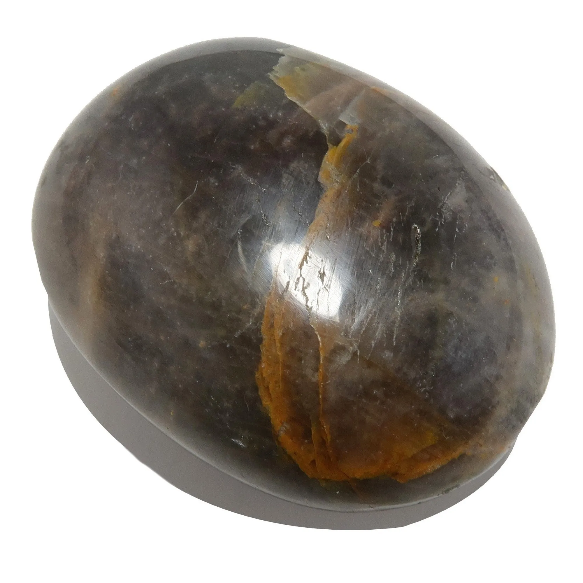 Black Moonstone Palm Stone Moon Protection