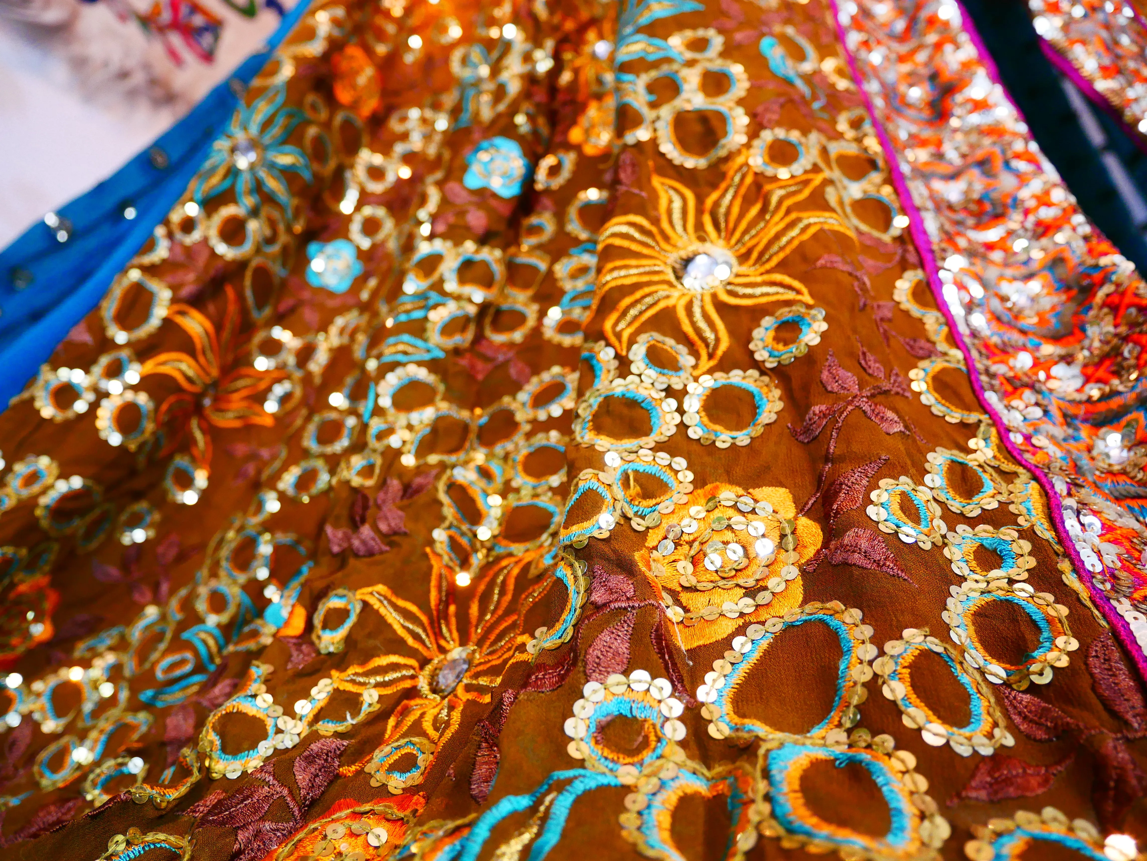 Boho canopy - Wedding Saree tent - bed canopy  | hippie decor - Shanti baldachin