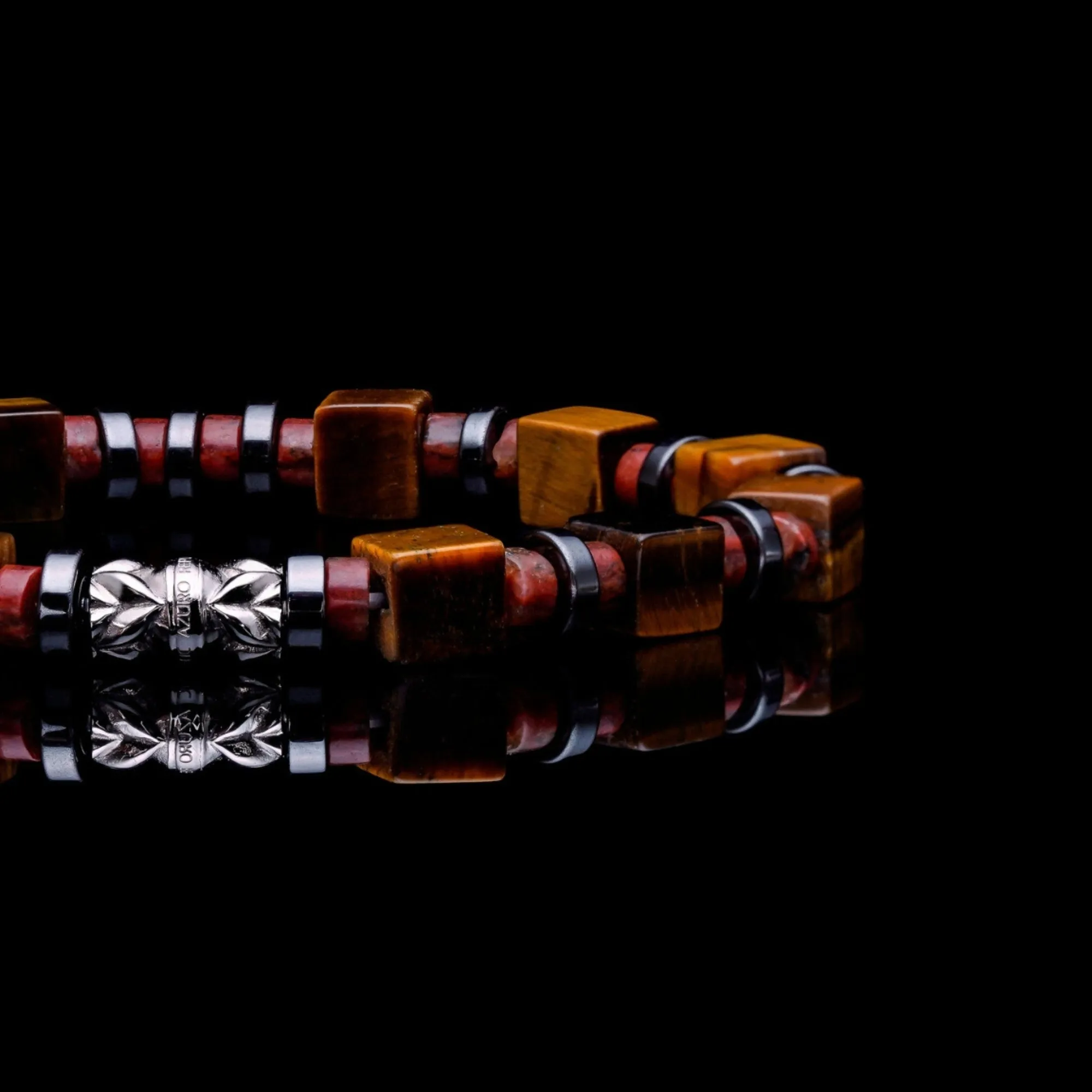 Brown Sugar | Tiger Eye Beaded Bracelet