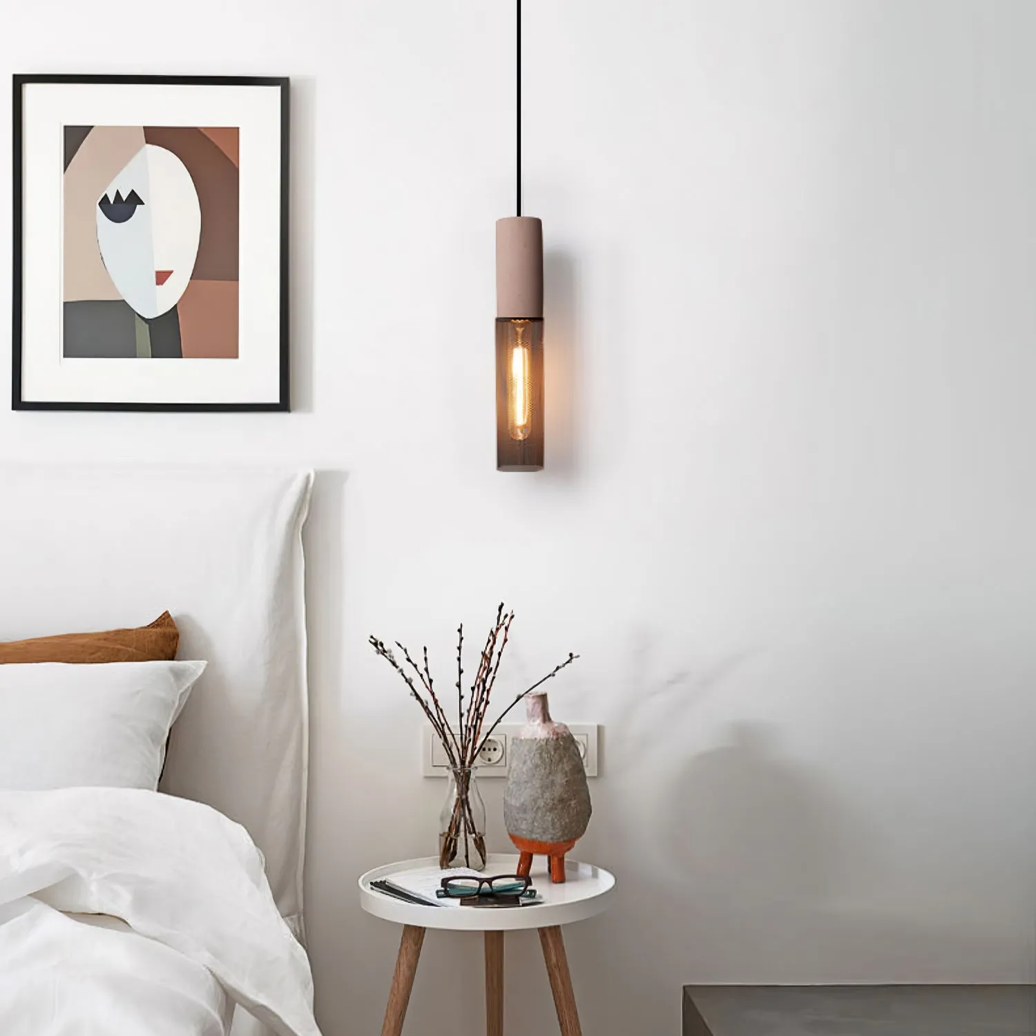Cement Mesh Pendant Light