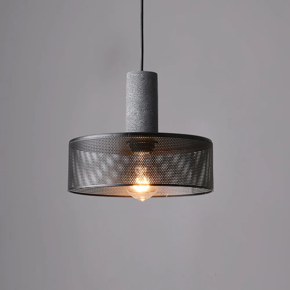Cement Mesh Pendant Light