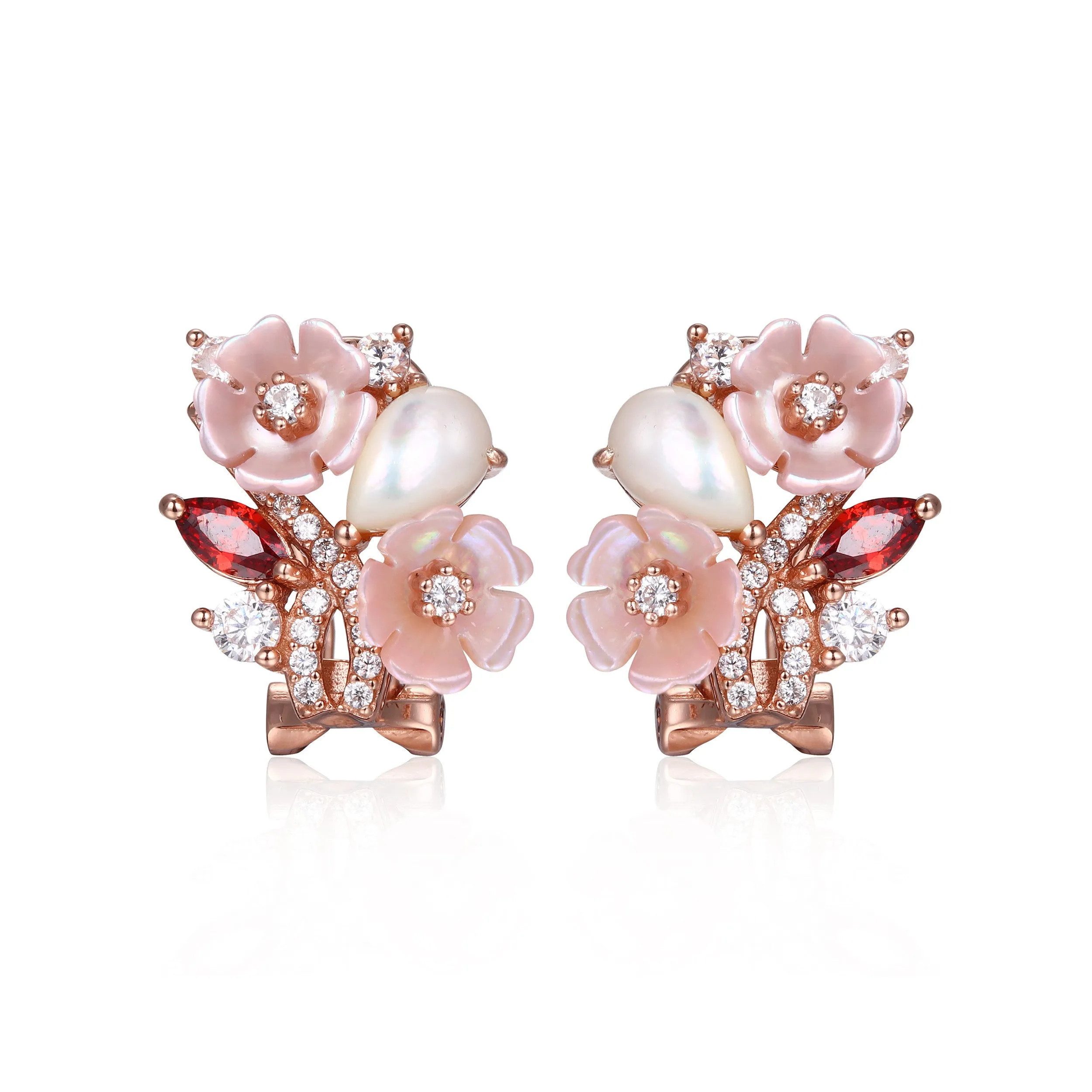 Cherry Champagne Earrings