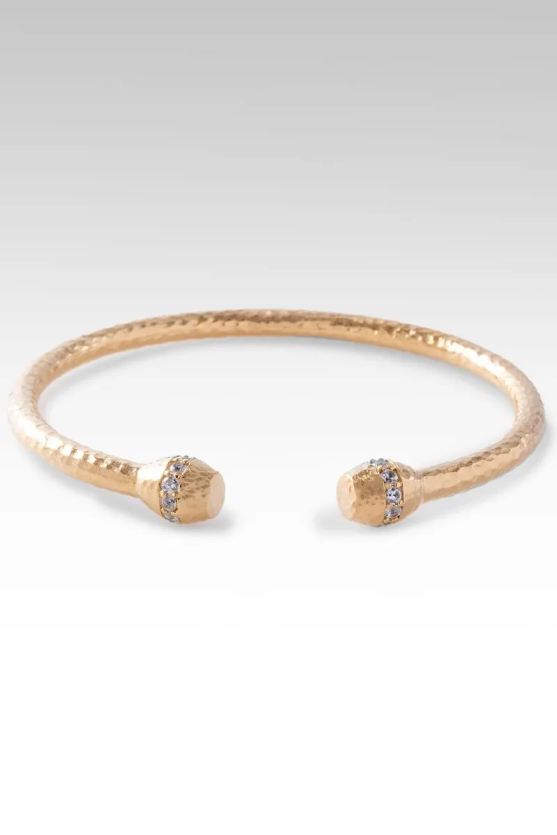 Circle of Faith Tip-to-Tip Bracelet™ in White Zircon