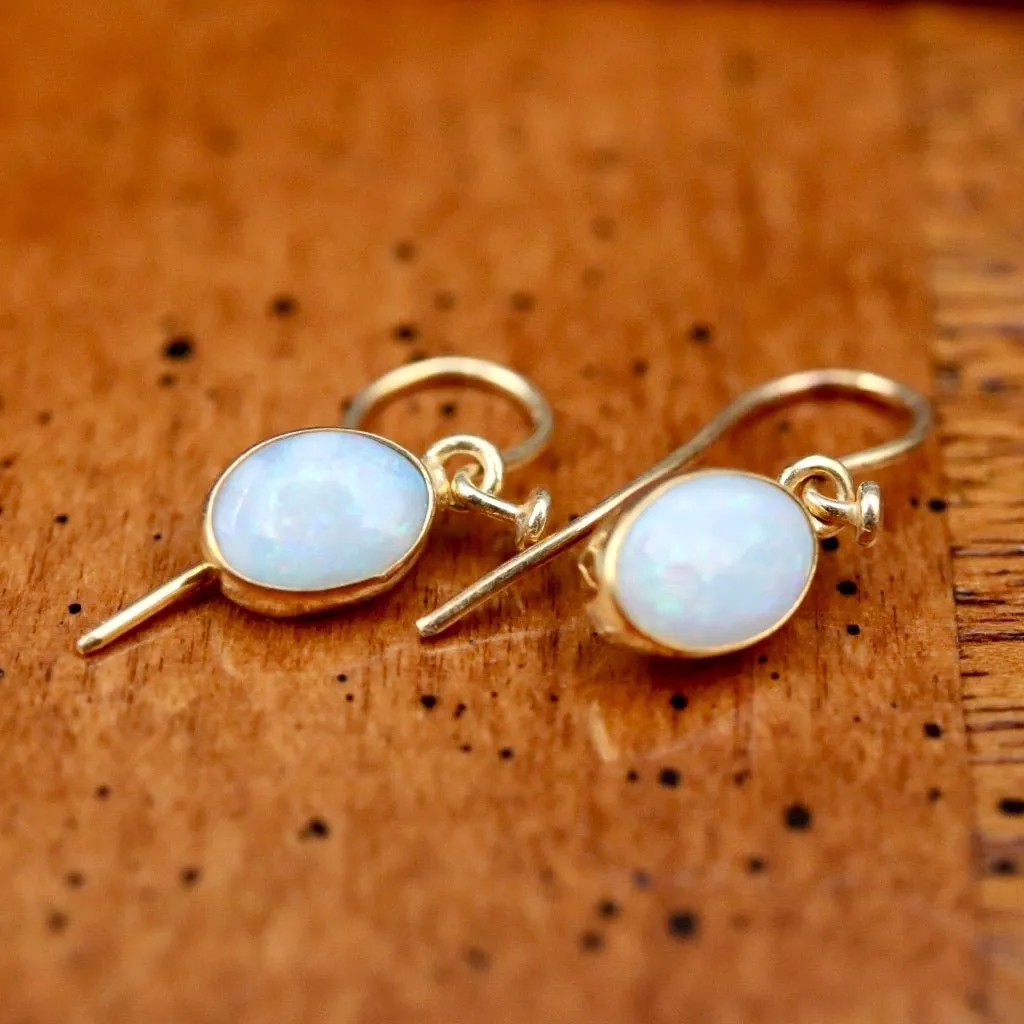 Cloud Opal Earrings