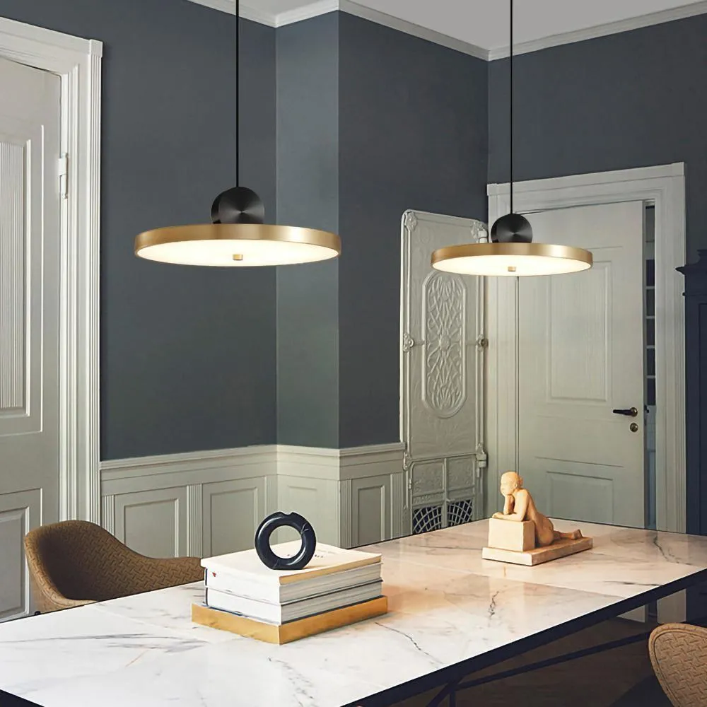 Copper Restaurant Pendant Lamp