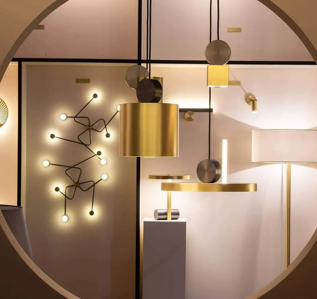 Copper Restaurant Pendant Lamp