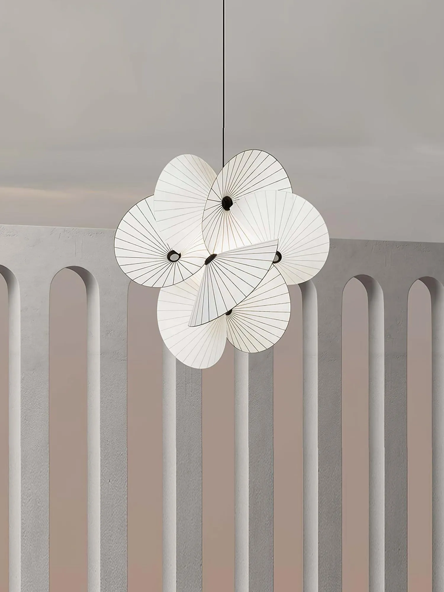 Cory Scalloped Pendant Light