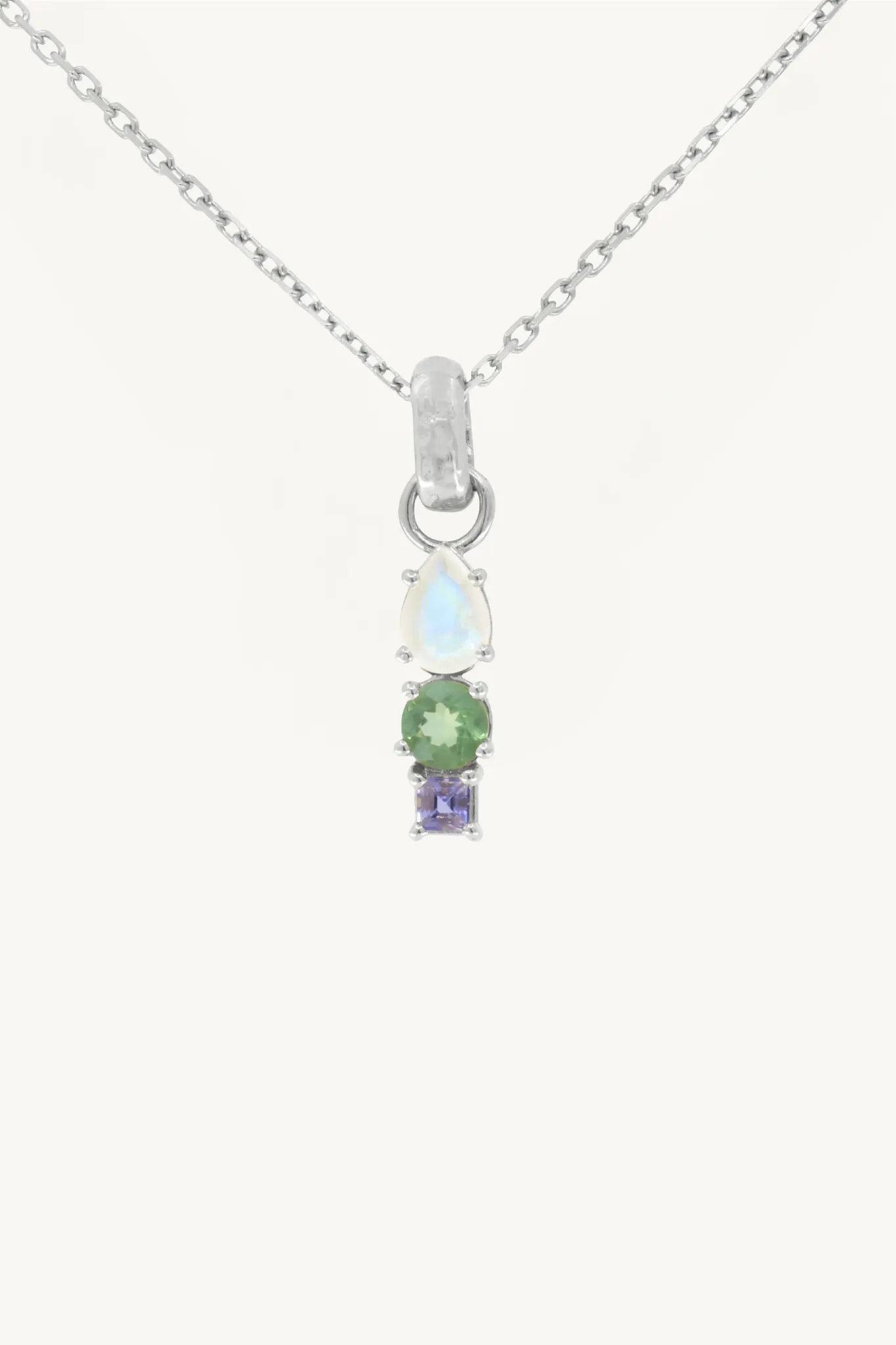 Dixie Silver Necklace