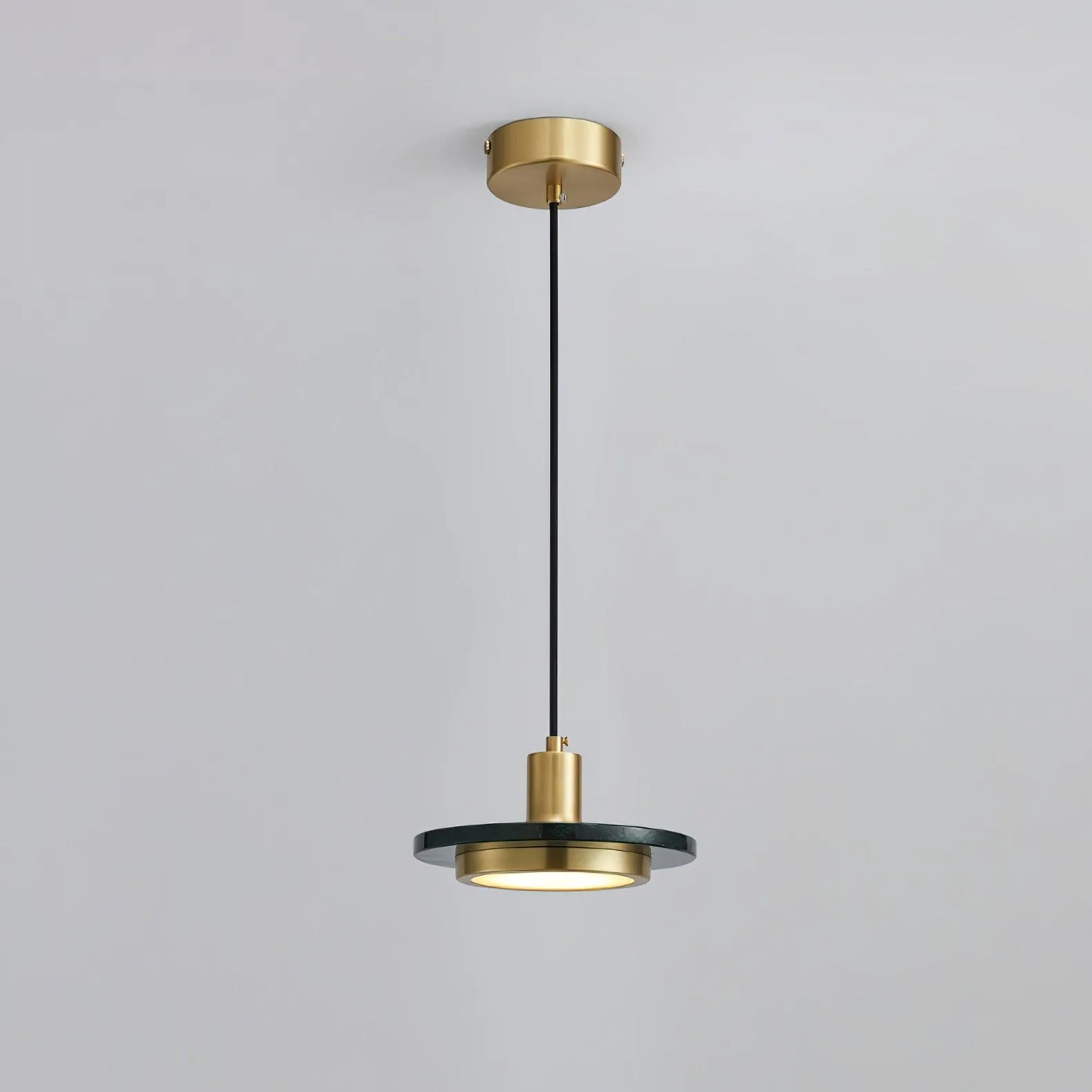 Double Circle Pendant Light