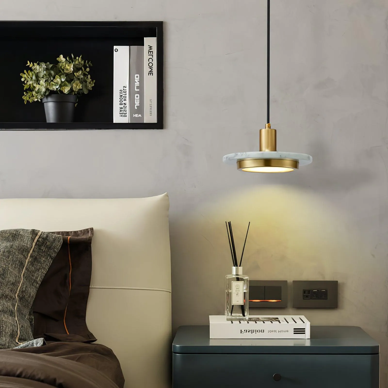 Double Circle Pendant Light