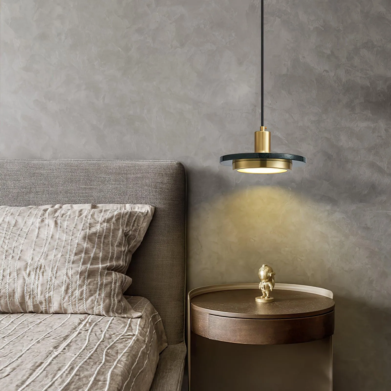 Double Circle Pendant Light