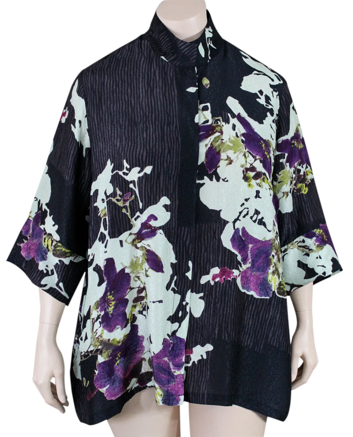 Dressori Convertible Collar Shirt Jacket