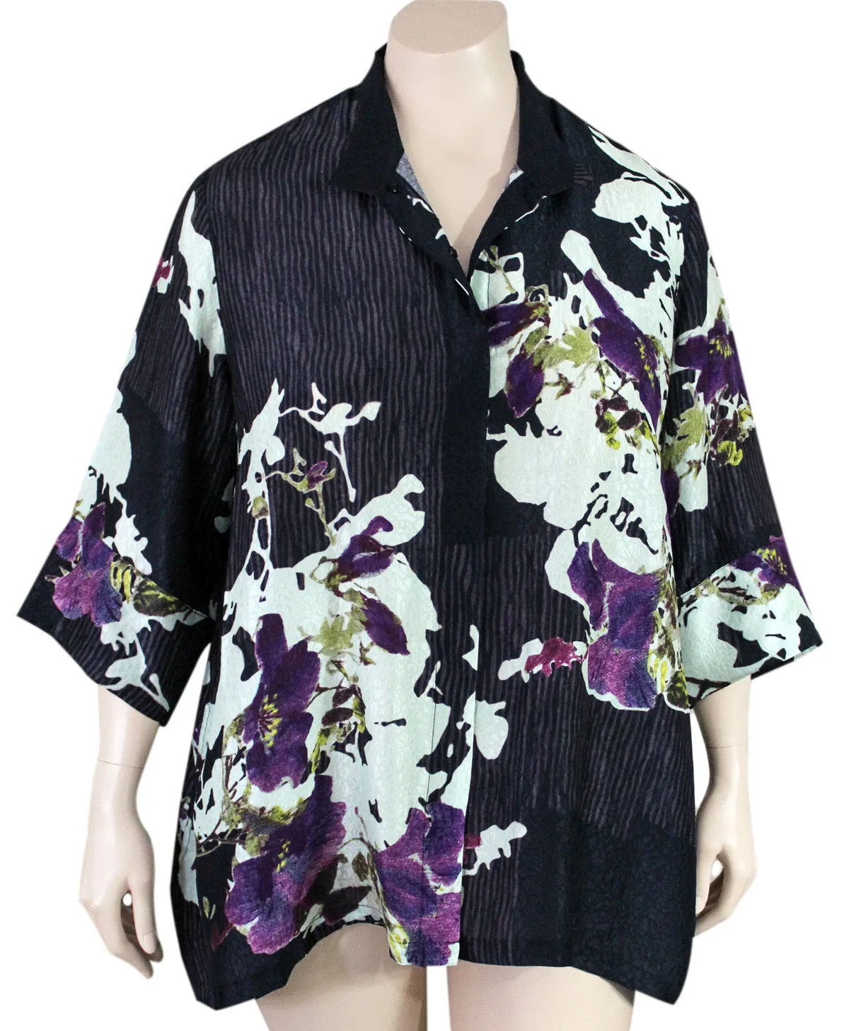 Dressori Convertible Collar Shirt Jacket