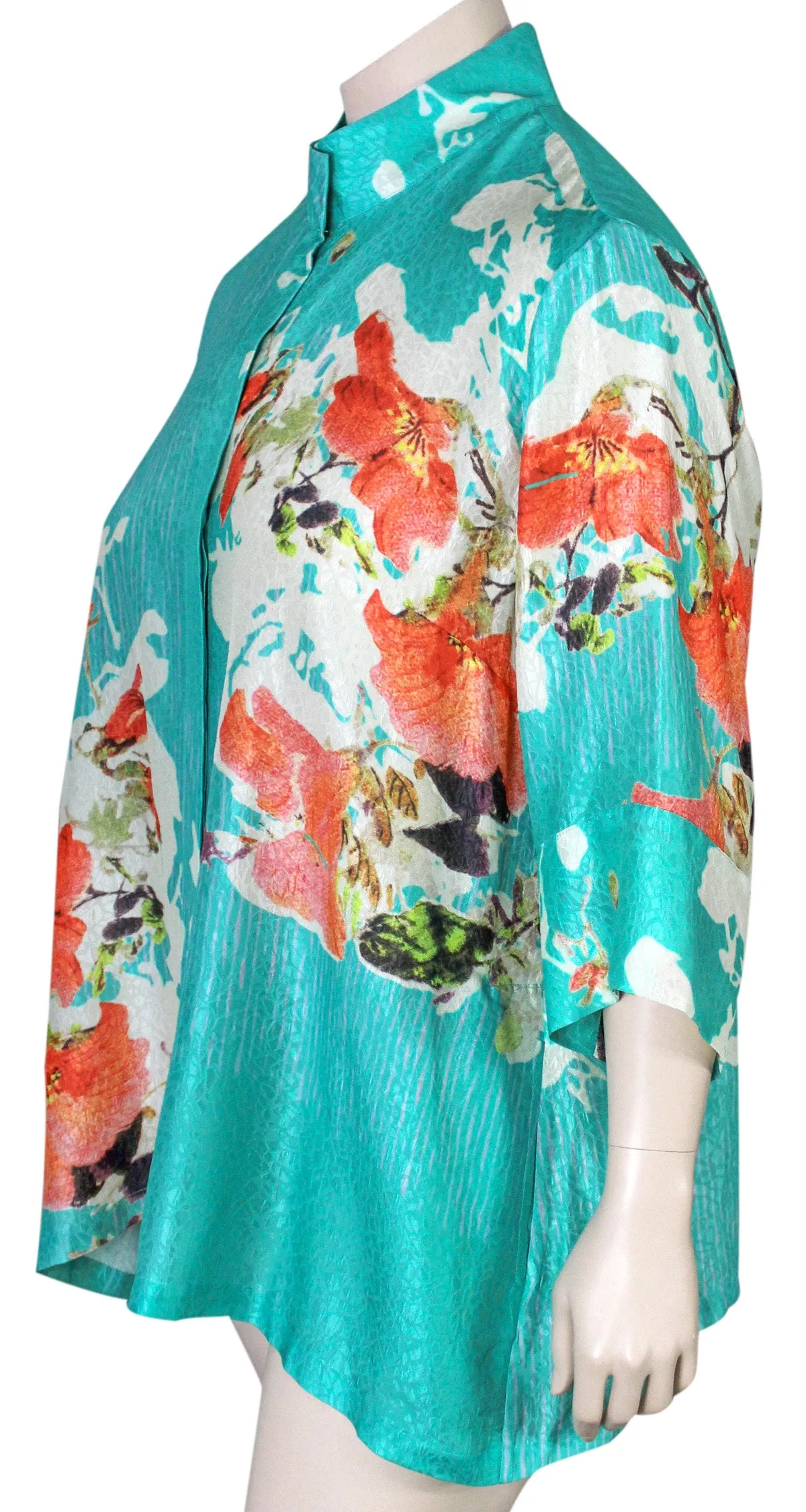 Dressori Convertible Collar Shirt Jacket