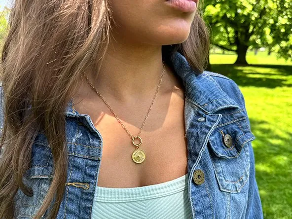 Flower Burst Pendant