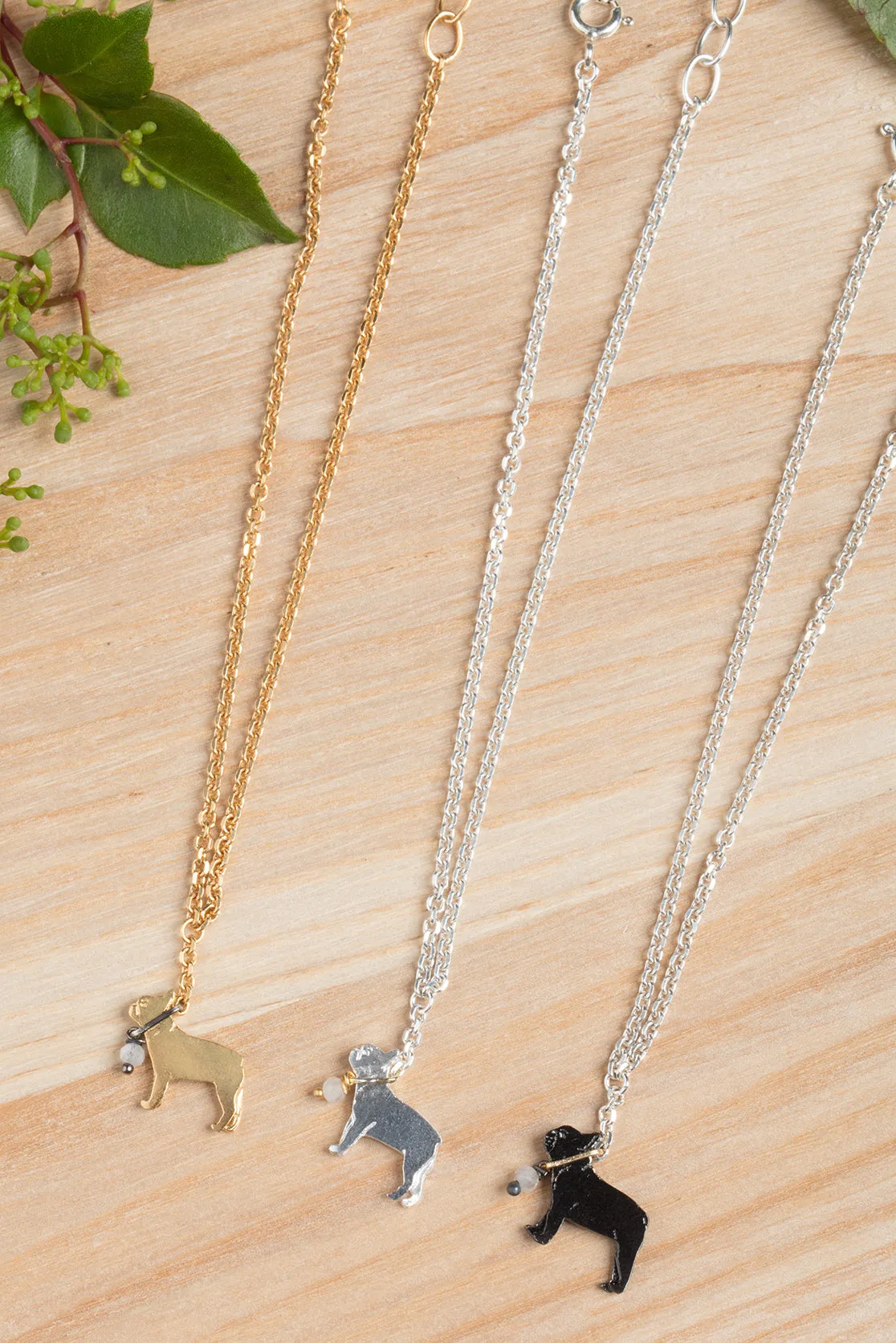 French Bulldog On A Lead Bracelet