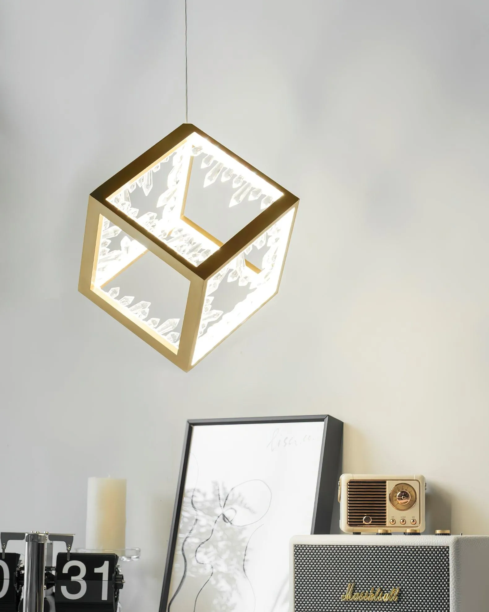 Gold Kristy Pendant Lamp