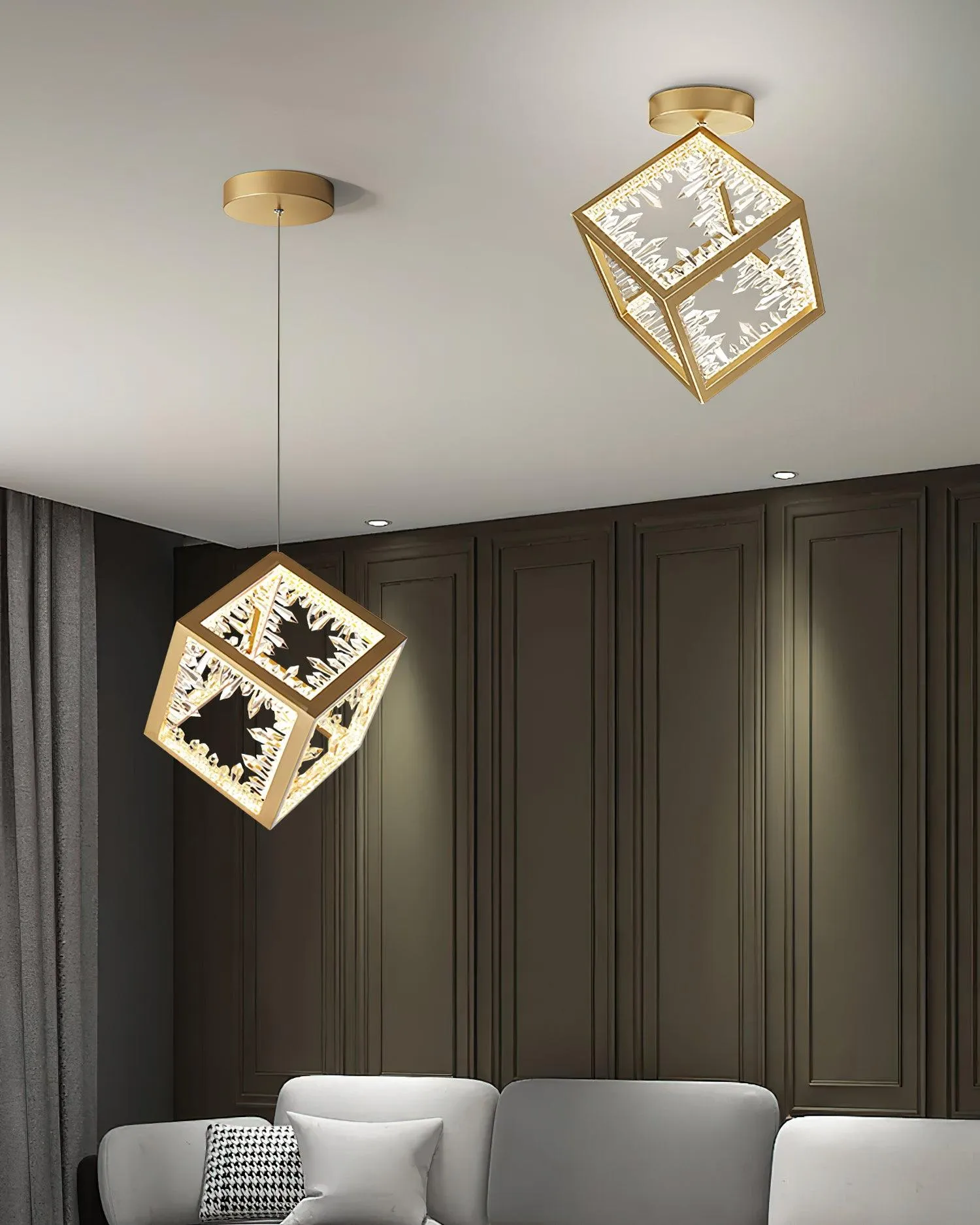 Gold Kristy Pendant Lamp