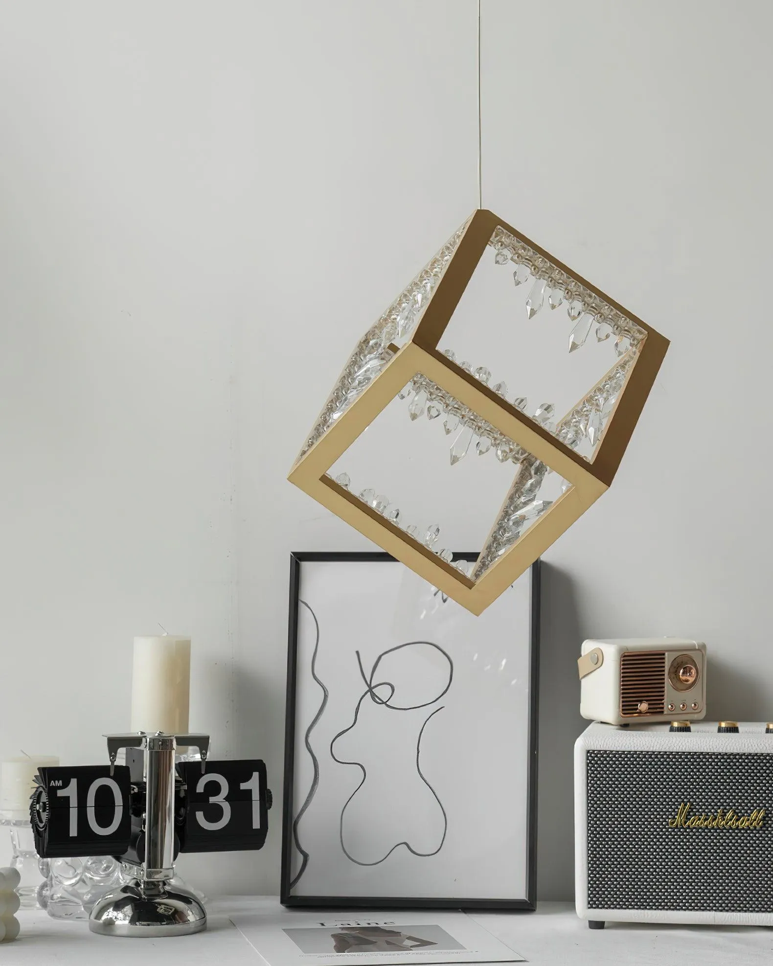 Gold Kristy Pendant Lamp