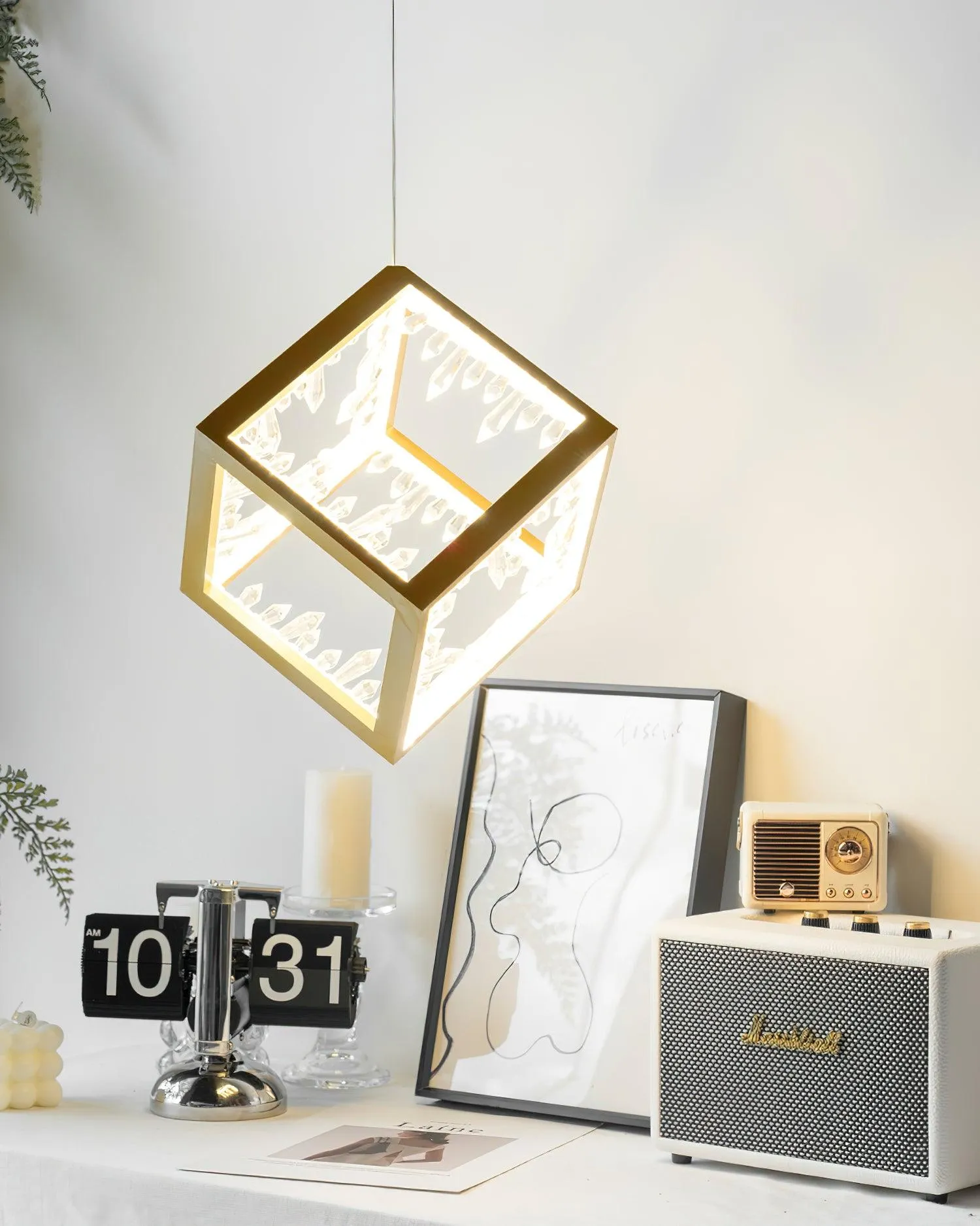 Gold Kristy Pendant Lamp