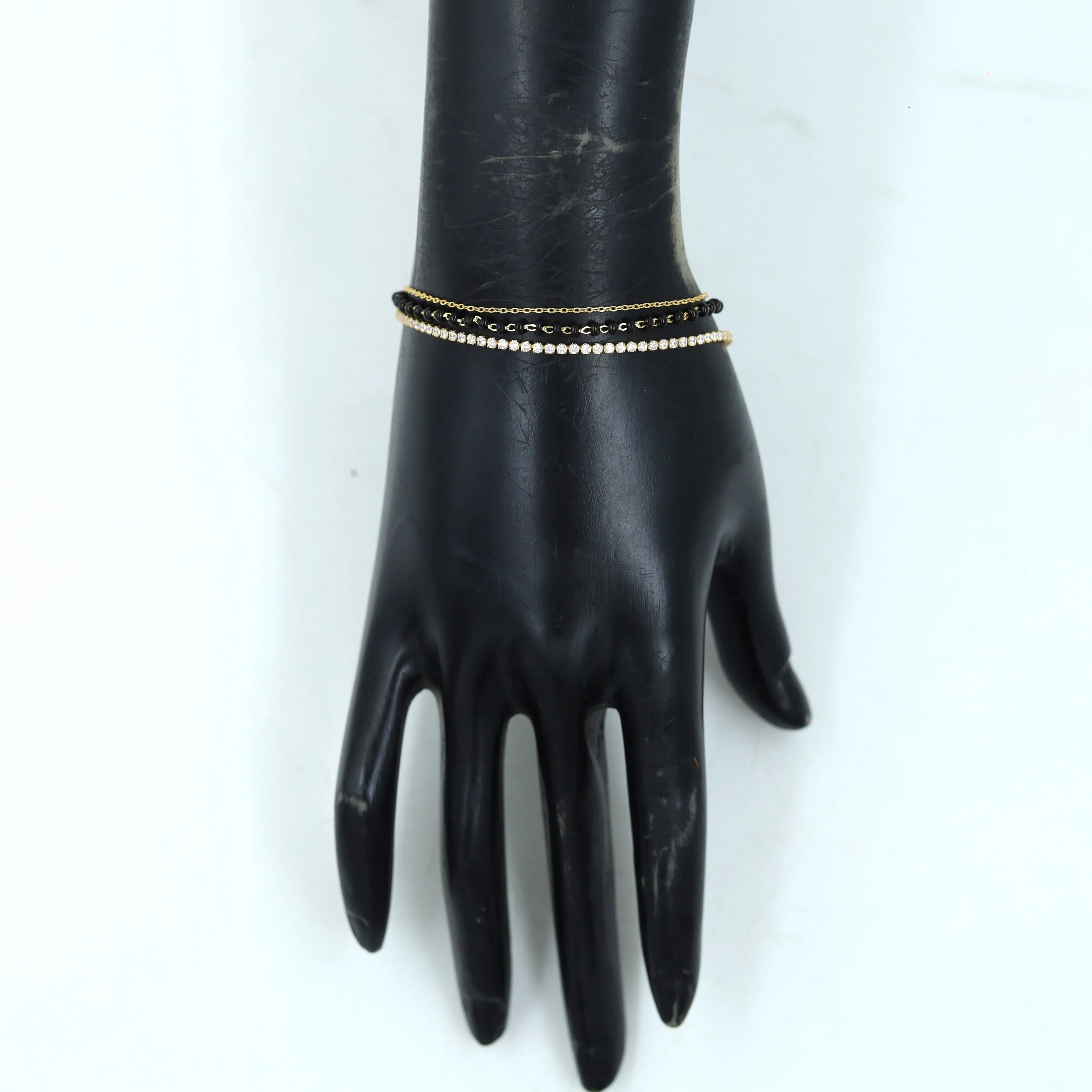 Gold Mangalsutra Bracelet 12712-05
