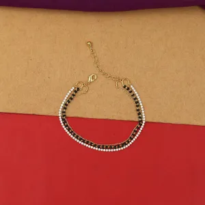Gold Mangalsutra Bracelet 12712-05