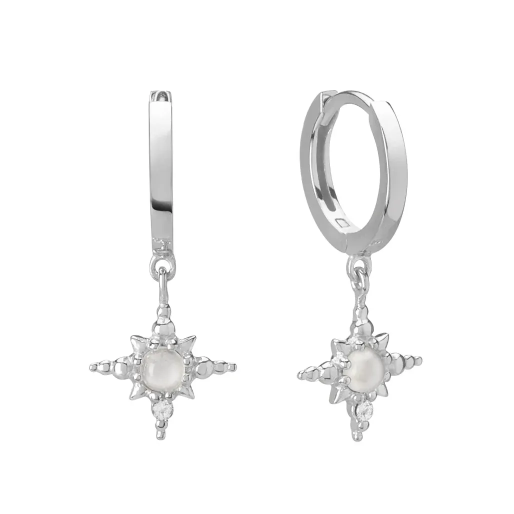Huggies With Hanging Star
