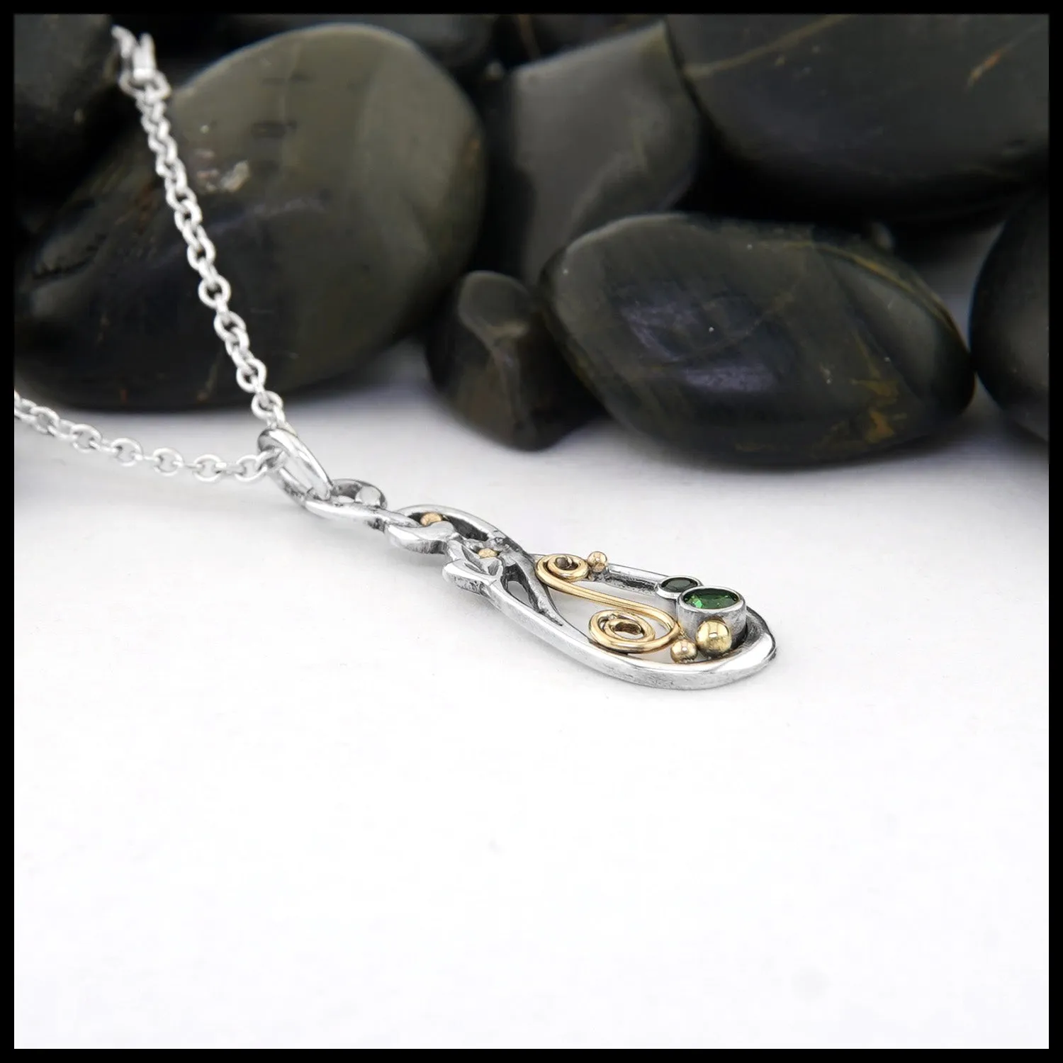 Ivy Tsavorite Pendant