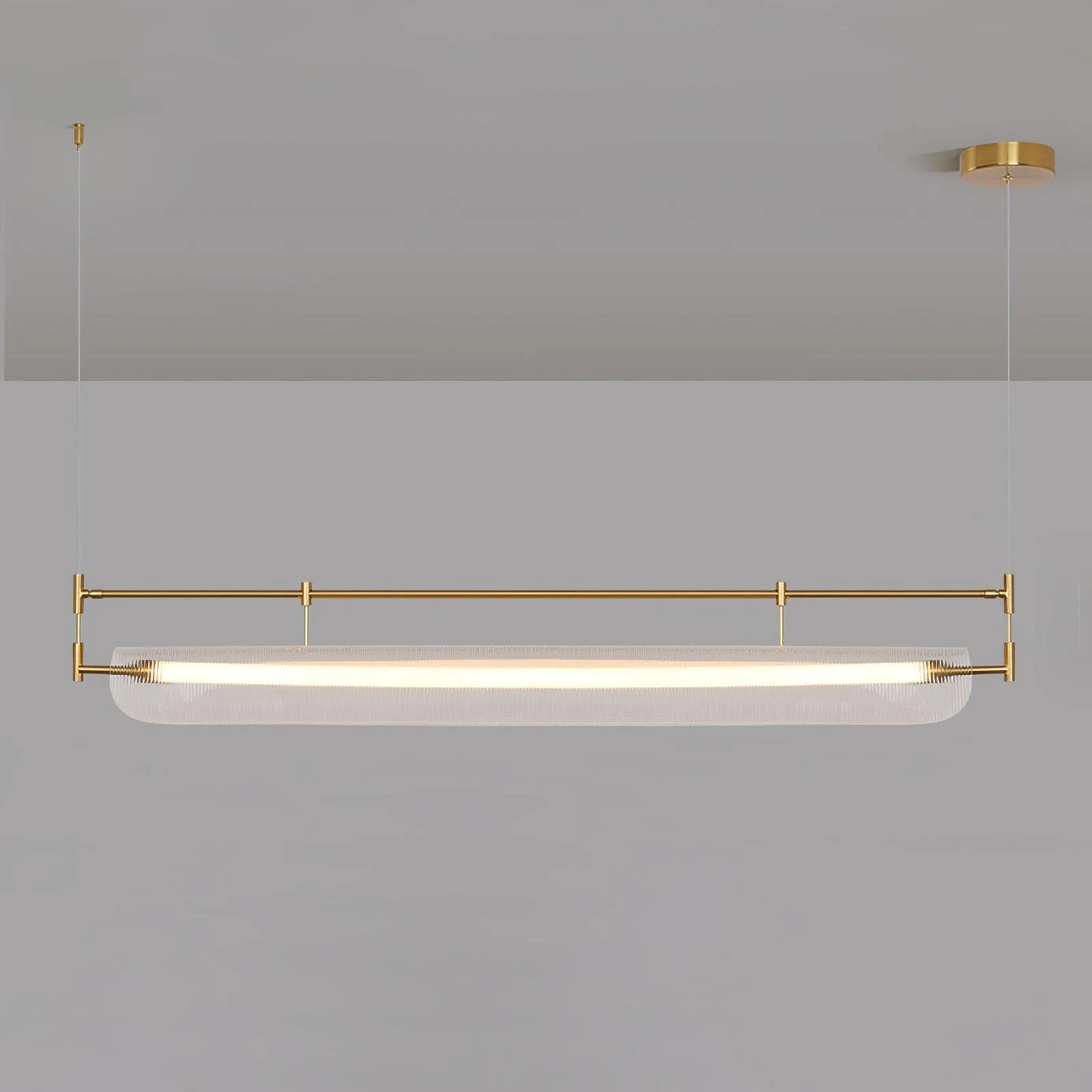 Linear Strip Chandelier