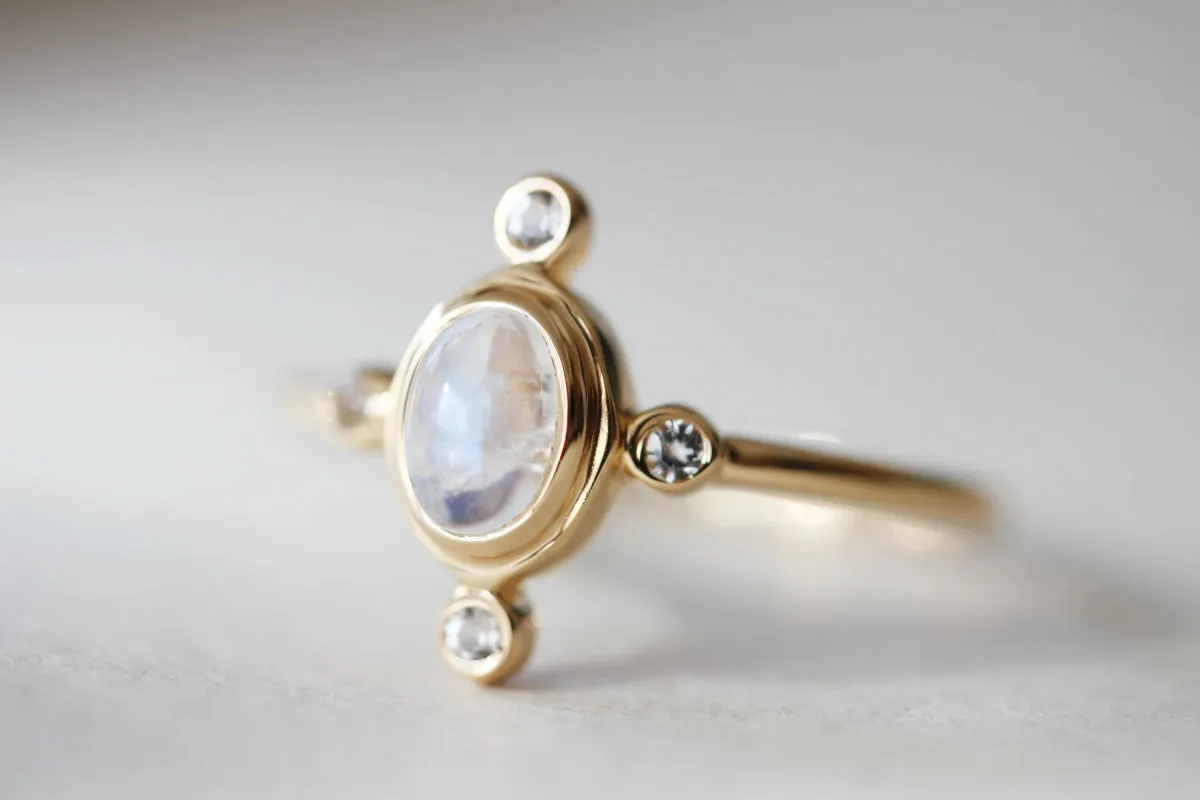 Little Gold Wren Ring