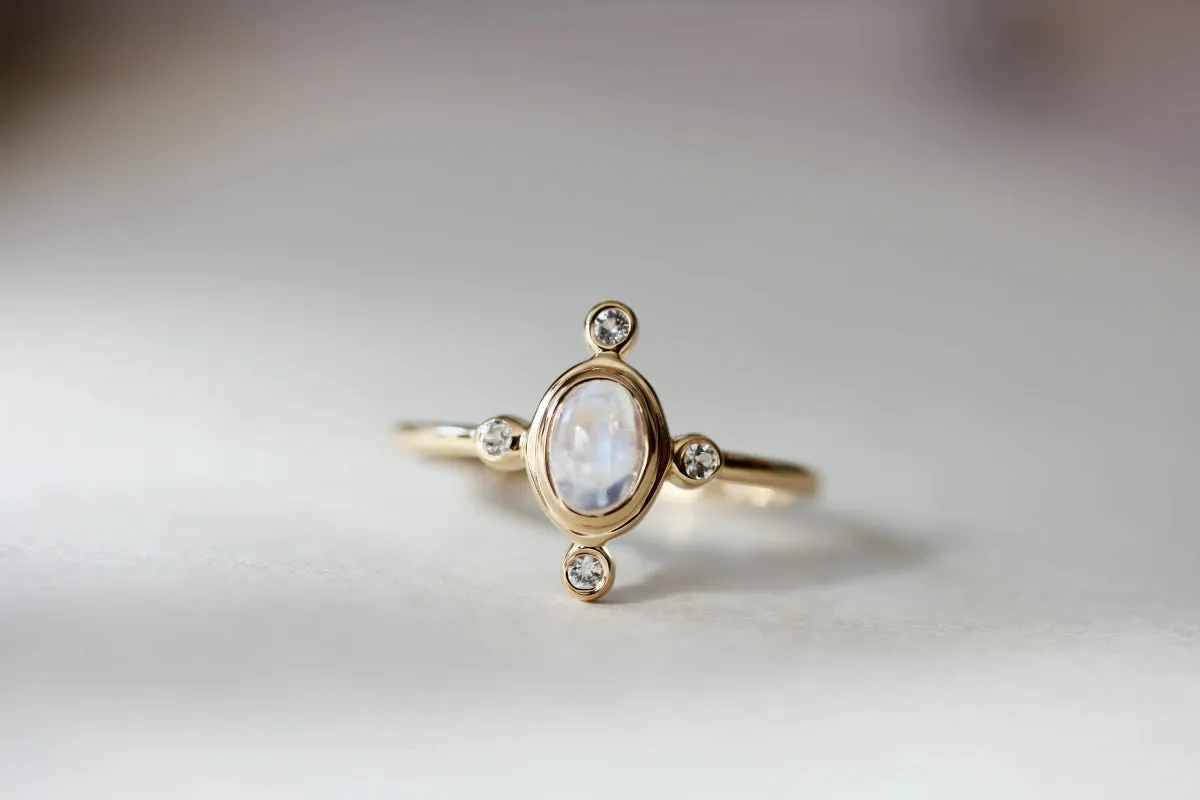 Little Gold Wren Ring