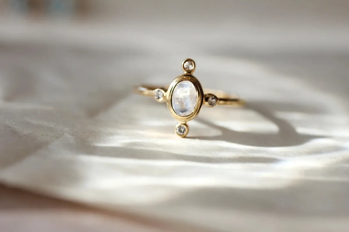 Little Gold Wren Ring