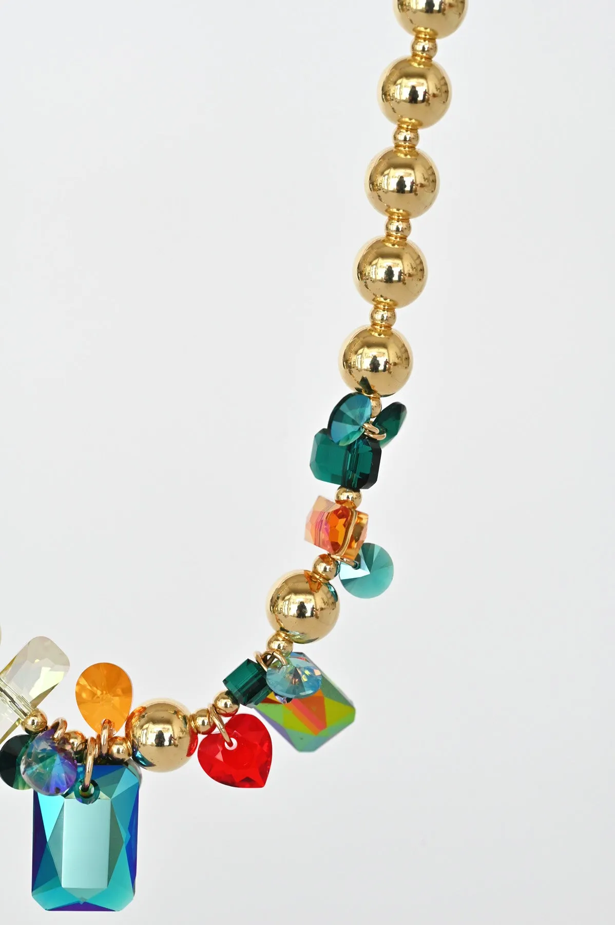 Moon Flower Necklace, Dragon Heart