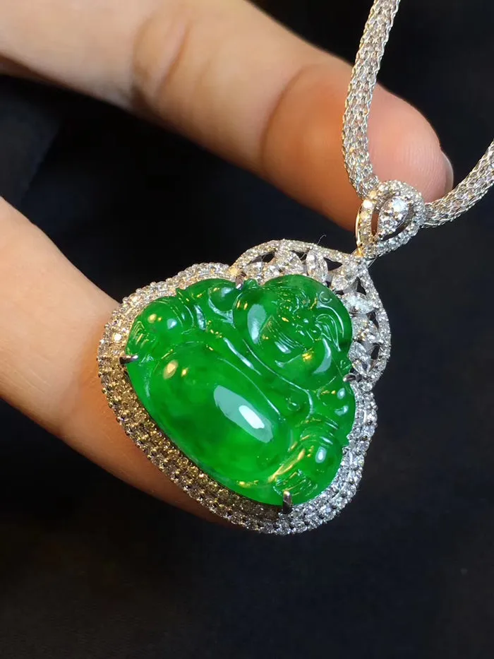Natural Jade Pendant Jadeite Pendant NPT066