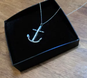 Nautical pendant Old Anchor