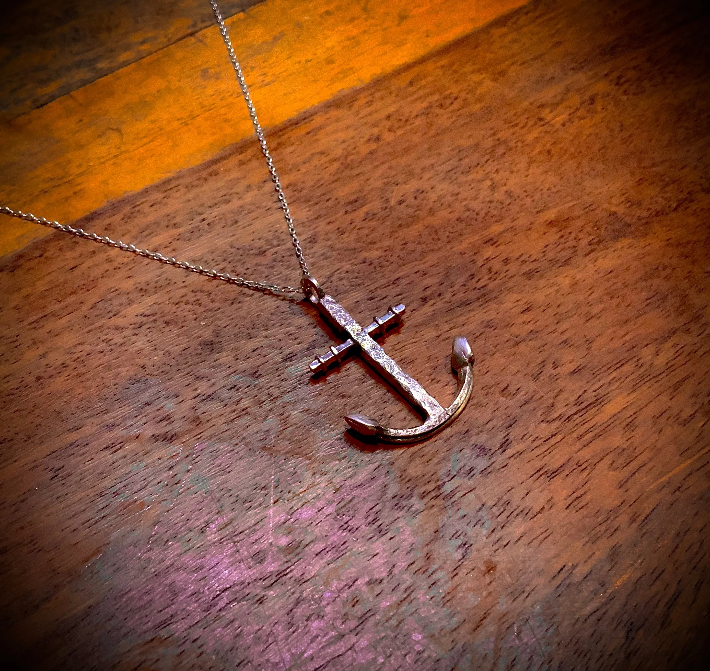 Nautical pendant Old Anchor